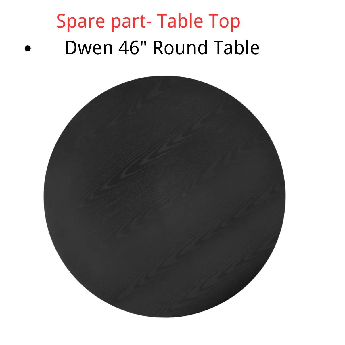 Spare Part-Dwen 46" Round Table Top - The Pop Maison