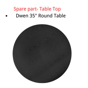 Spare Part-Dwen 35" Round Table Top - The Pop Maison