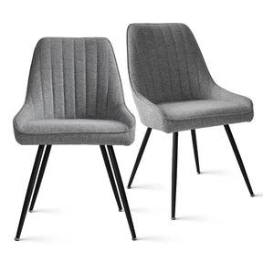 Boston Dining Chair (Set of 2) The Pop Maison