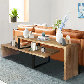 Constance Extension Console Table - Modern Functionality with Timeless Appeal - The Pop Maison