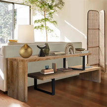 Constance Extension Console Table - Modern Functionality with Timeless Appeal - The Pop Maison