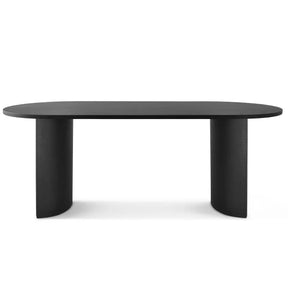 Dwen 79" Oval Dining Table The Pop Maison