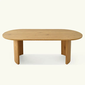 Dwen 79" Oval Dining Table The Pop Maison