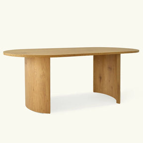 Dwen 79" Oval Dining Table The Pop Maison