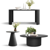 Dwen Living Room Set of 3, Console Table, Side Table and Coffee Table The Pop Maison