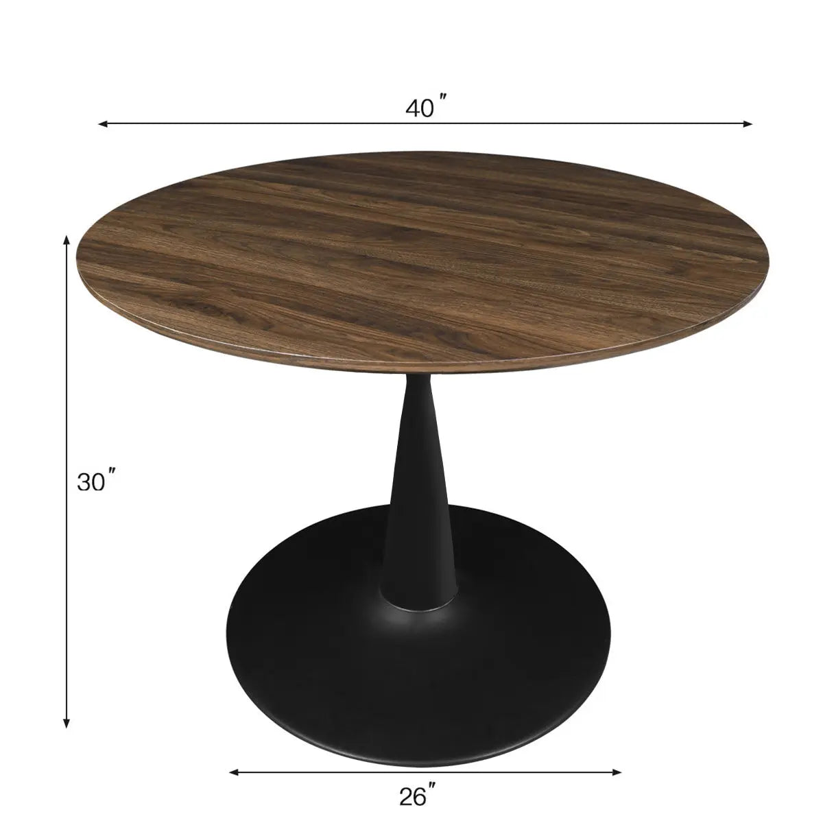 Harold 40'' Pedestal Dining Table