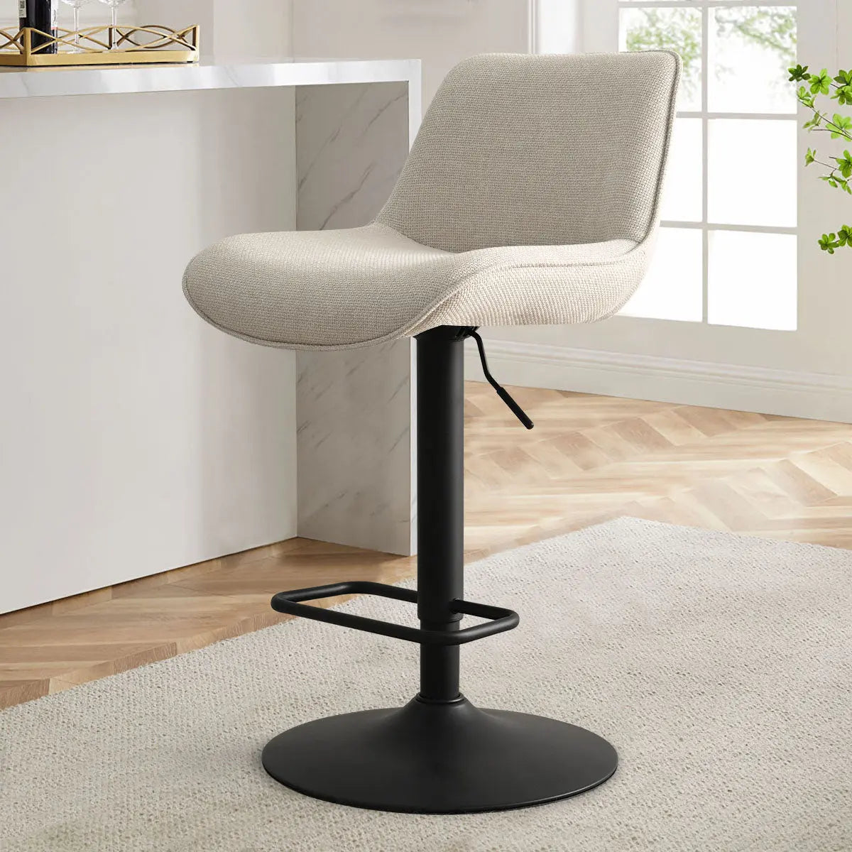 Hunter Swival Adjustable Stools , Set of 2 for Small Spaces - The Pop Maison