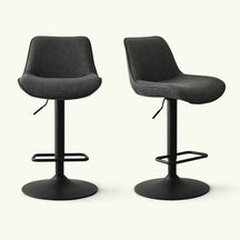 Hunter Swival Adjustable Stools , Set of 2 for Small Spaces - The Pop Maison