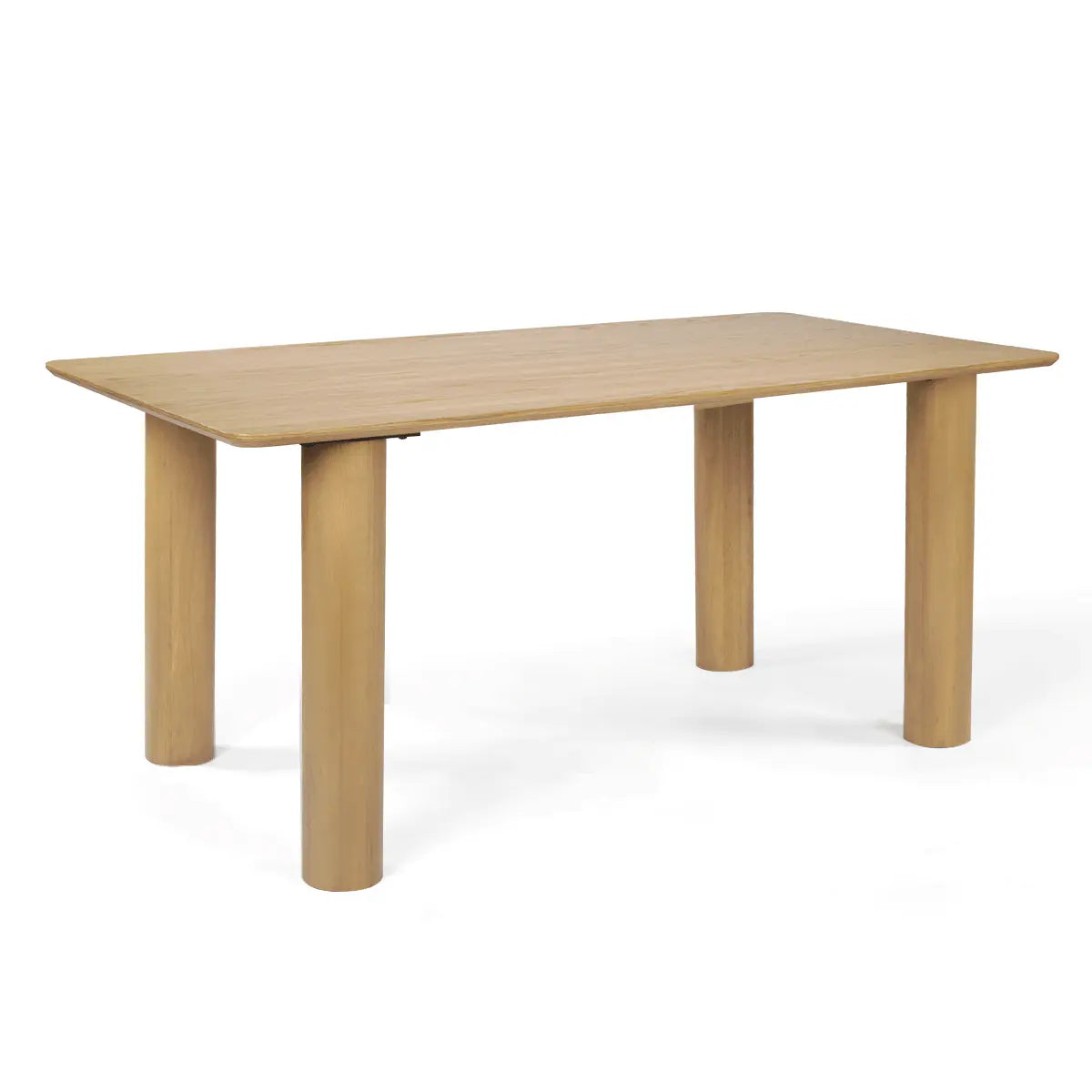 JOHSON 67" Wooden Dining Table The Pop Maison