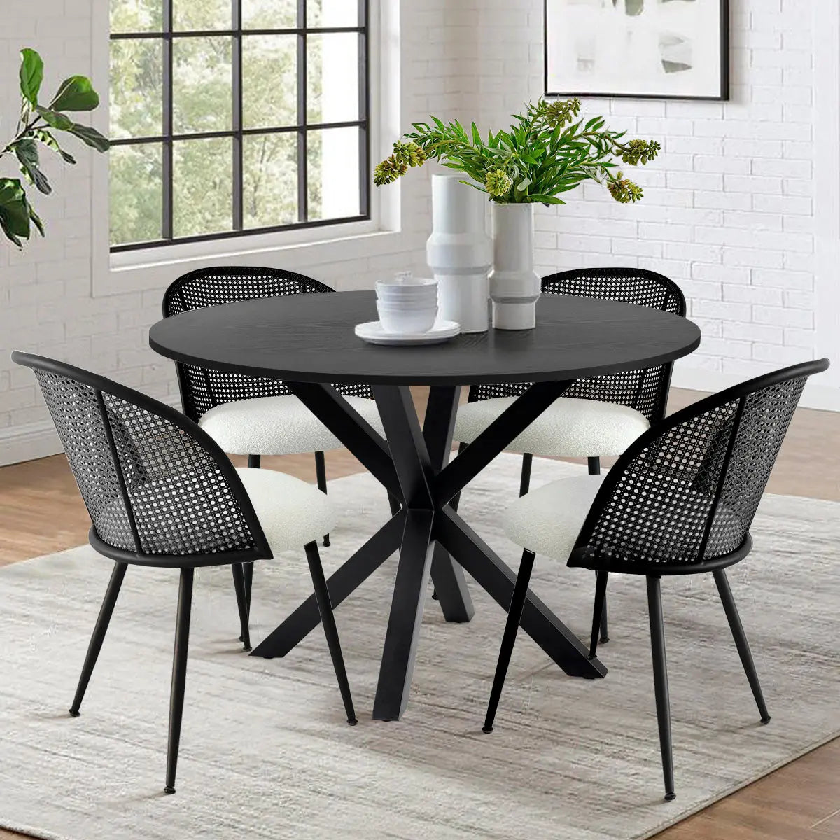 Jules-Dining Chair (Set of 4 ) The Pop Maison