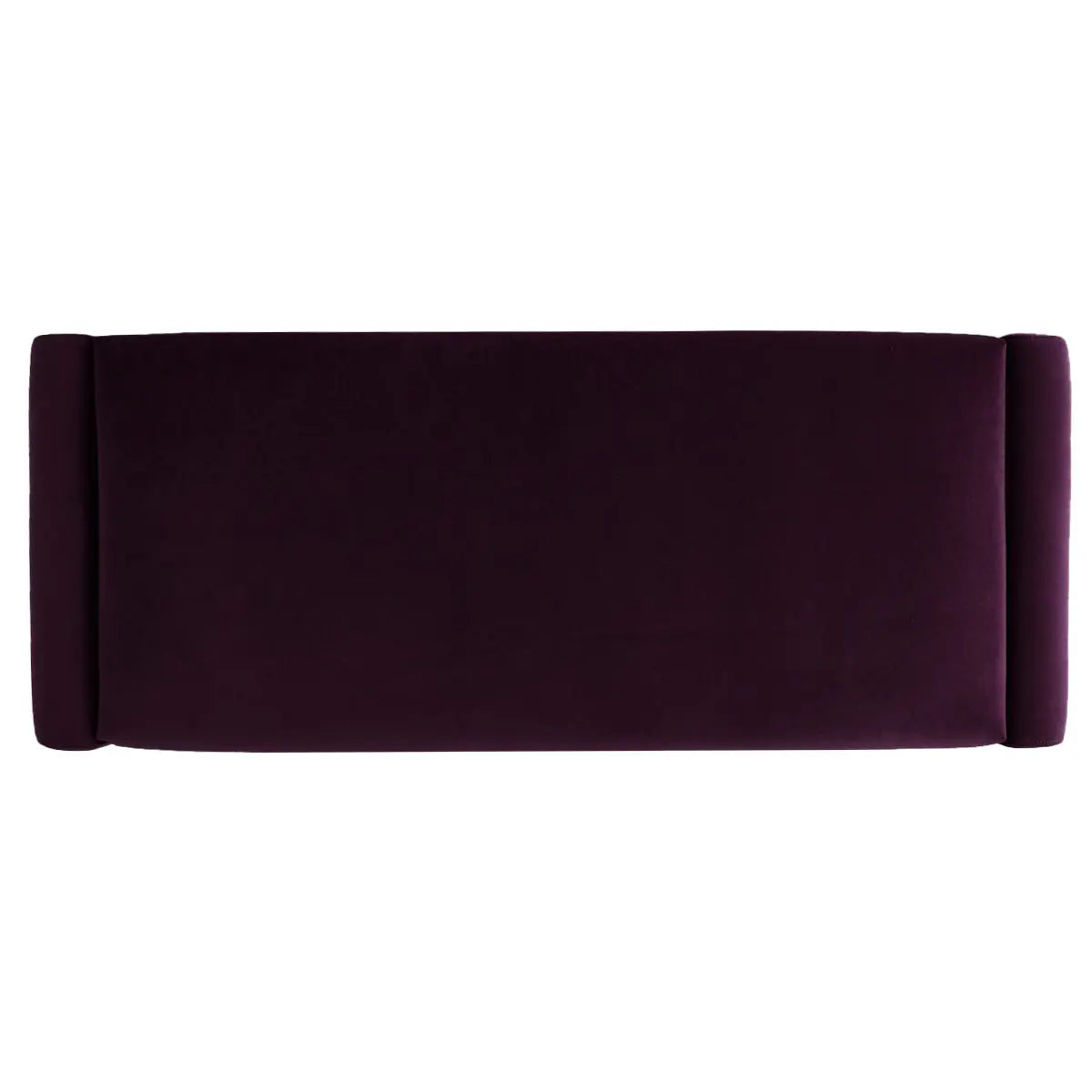 Kaia 47" Velvet and Faux Leather Bench - Elegant and Versatile Seating - The Pop Maison
