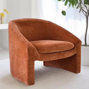 Kiki 32" Width Chenille Armrest Accent Chair