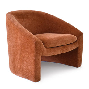 Kiki 32" Width Chenille Armrest Accent Chair