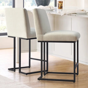 Maison Counter Stool - Set of 2 for Stylish Kitchen or Bar Seating - The Pop Maison