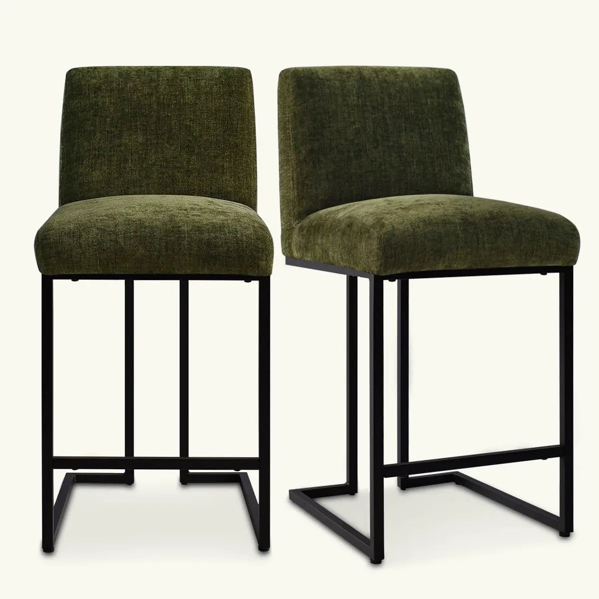 Maison Counter Stool - Set of 2 for Stylish Kitchen or Bar Seating - The Pop Maison