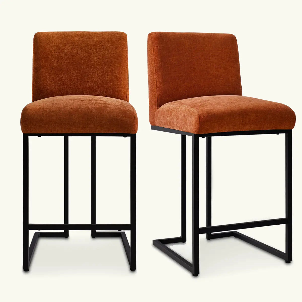 Maison Counter Stool - Set of 2 for Stylish Kitchen or Bar Seating - The Pop Maison