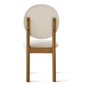 Maye Boucle Dining Chair (Set of 2) The Pop Maison