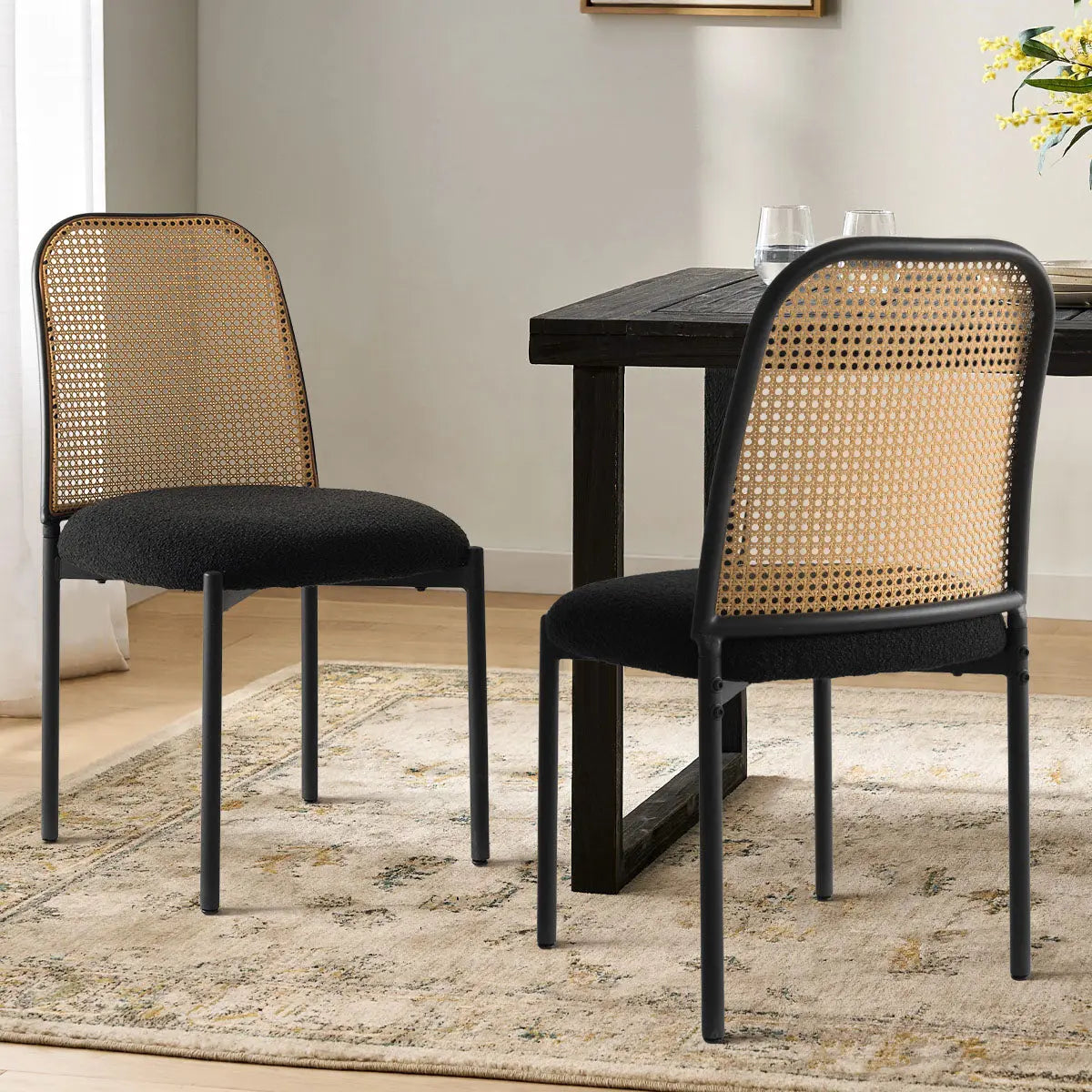 Milan Rattan Chair Set - The Pop Maison