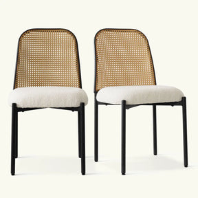 Milan Rattan Chair Set - The Pop Maison