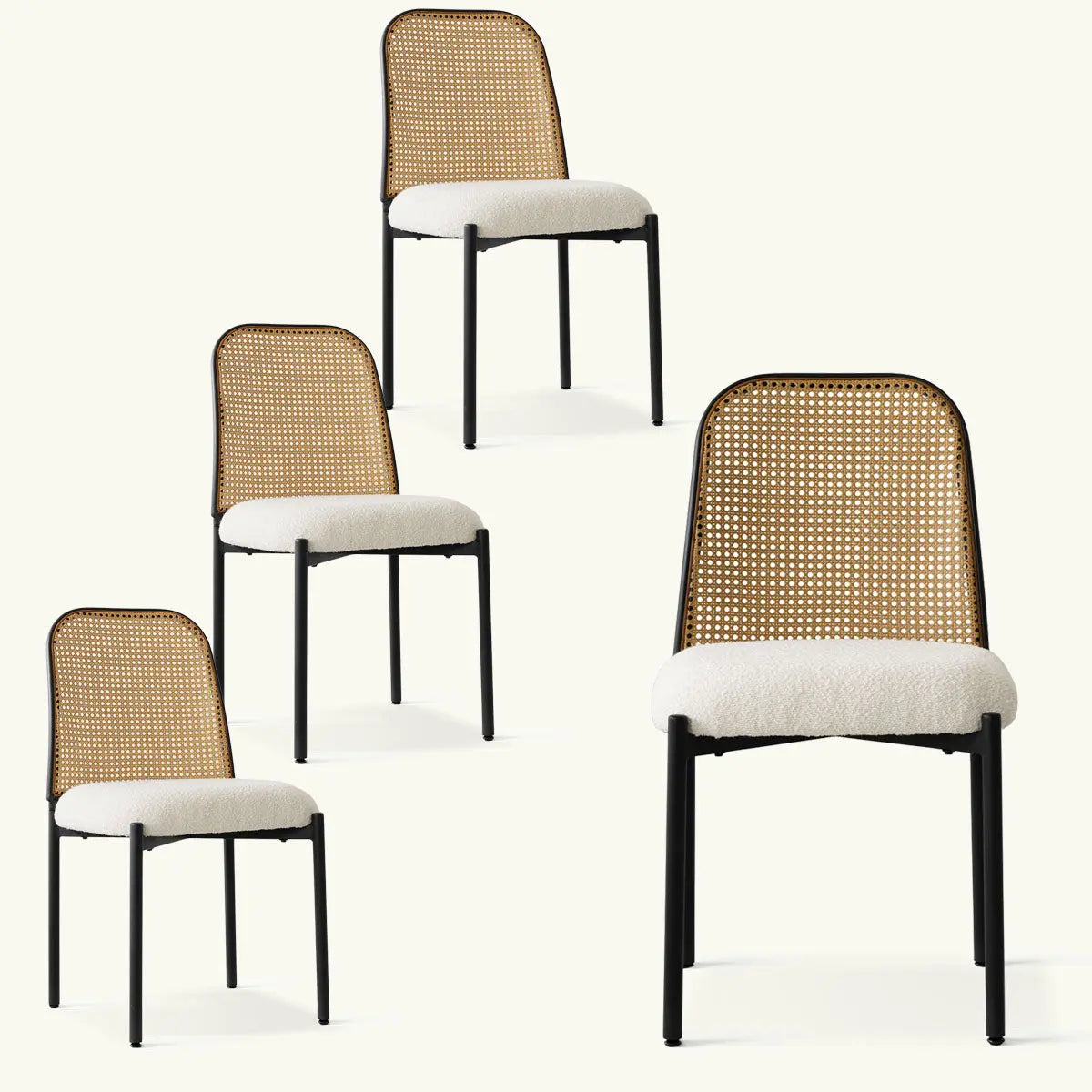 Milan Rattan Chair Set - The Pop Maison