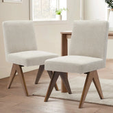 Morgan 18.5" Wide Upholstered Seat Dining Chair (Set of 2) The Pop Maison