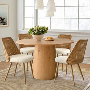 Nice Boucle Dining Chair Set Of 4 The Pop Maison