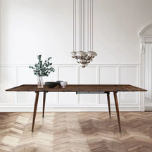 Odense 95" L Rectangular Extendable Dining Table The Pop Maison