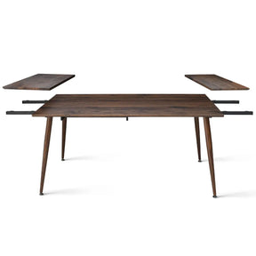 Odense 95" L Rectangular Extendable Dining Table The Pop Maison