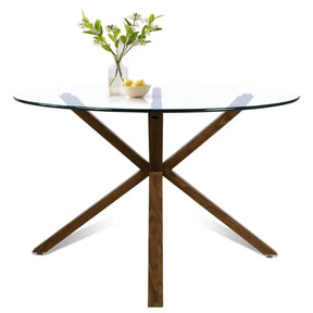 Oliver 39" Pedestal Dining Table The Pop Maison