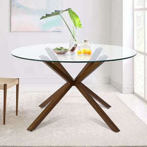 Oliver 39" Pedestal Dining Table The Pop Maison