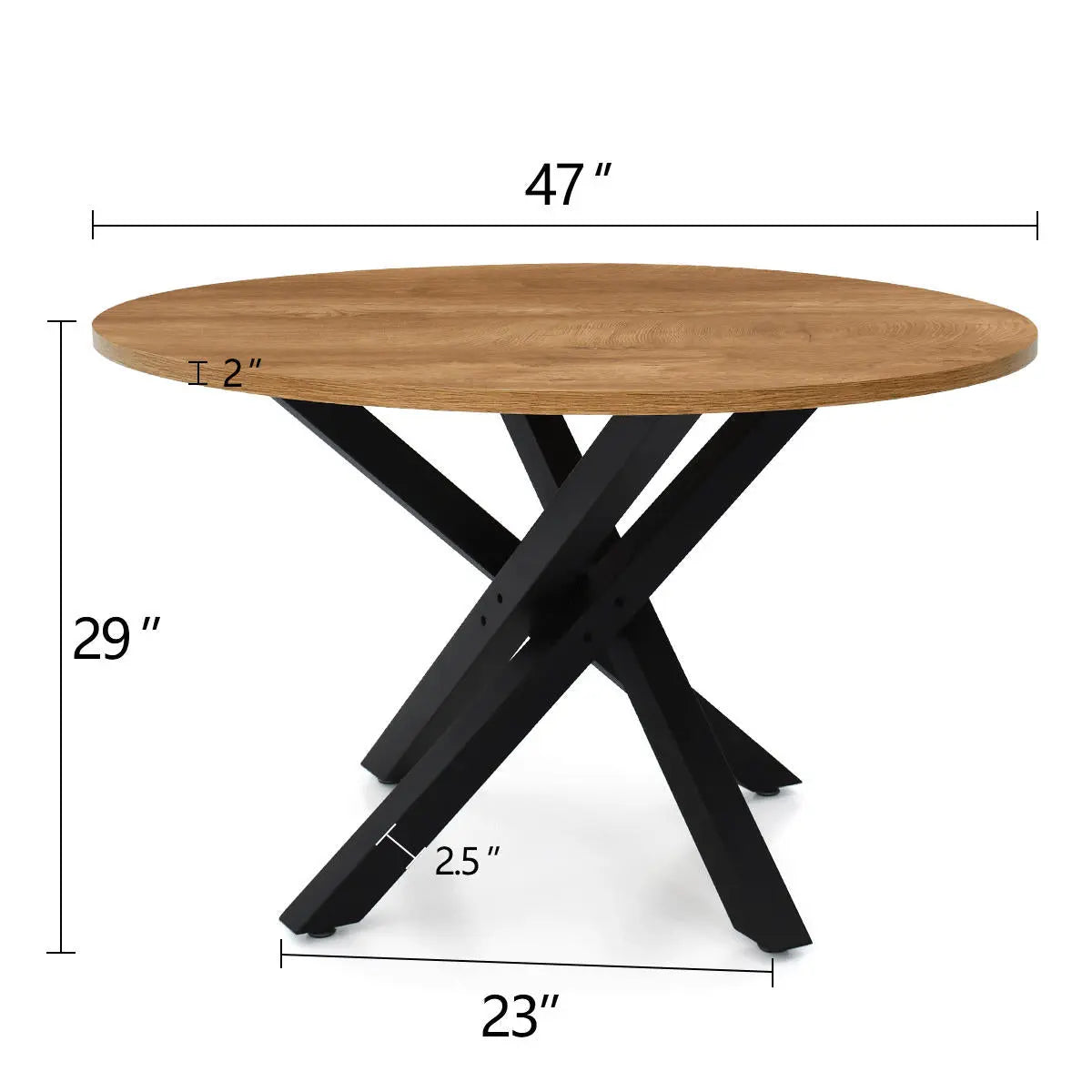 Robert 47'' Round Dining Table
