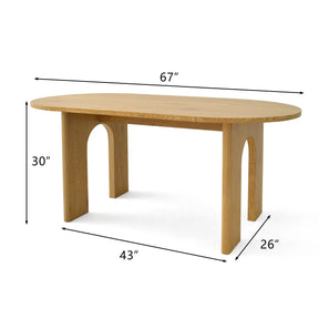 Roma 67'' Dining Table The Pop Maison