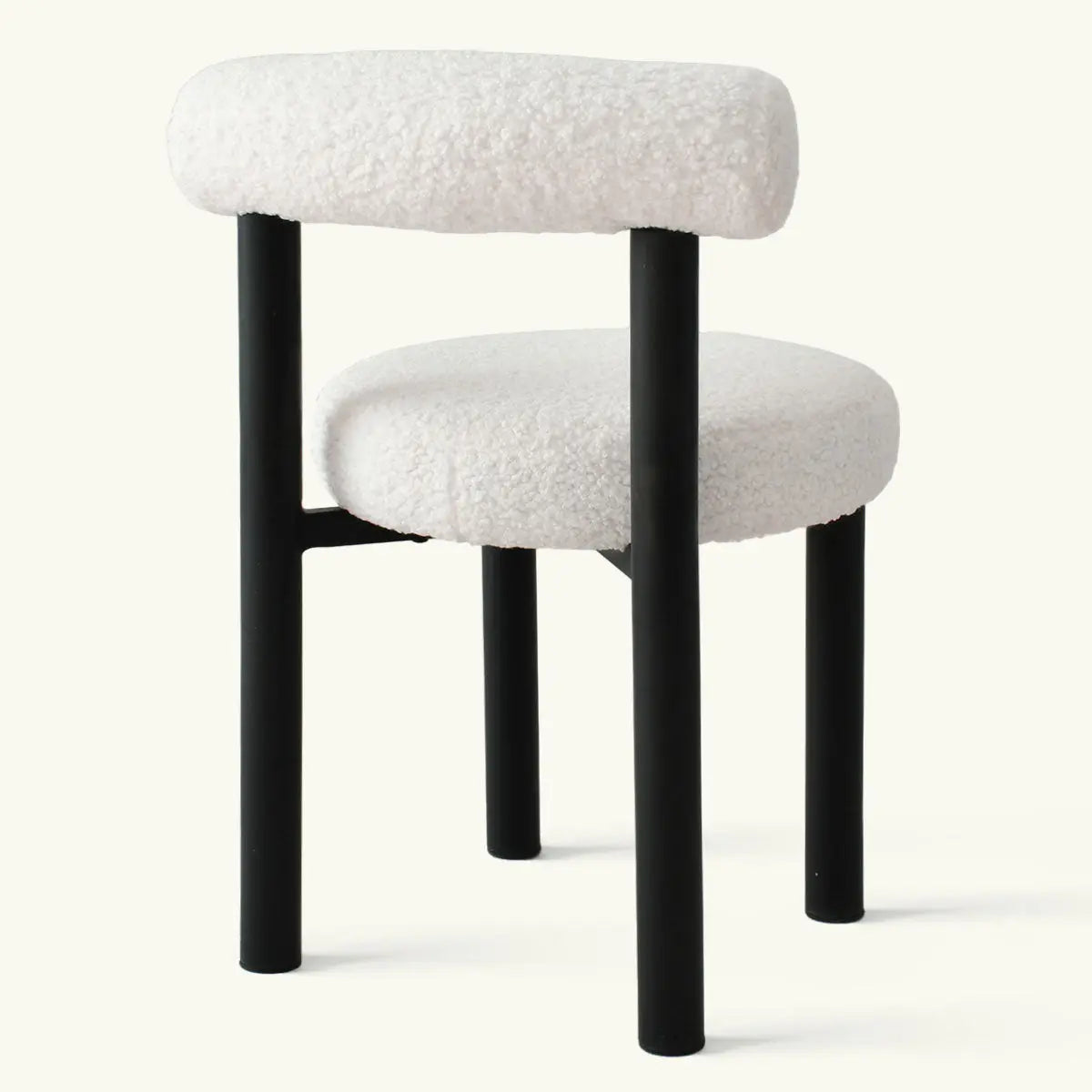 Set of 2 Shaun Boucle Dining Chairs The Pop Maison