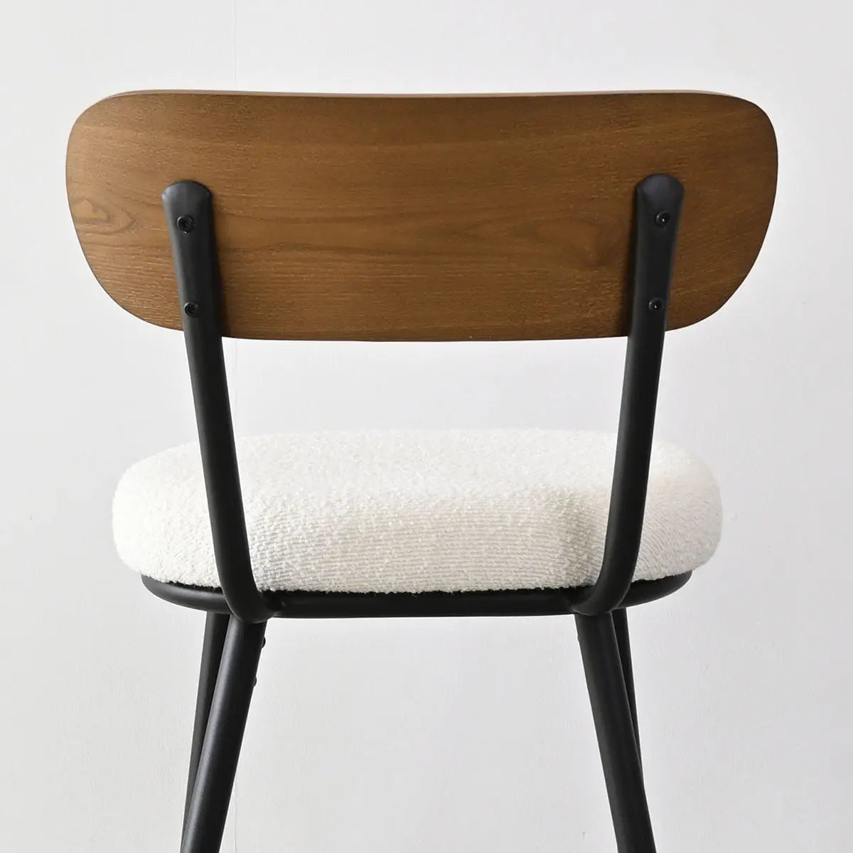 Skagen Boucle Counter Stool with Ash Back - The Pop Maison