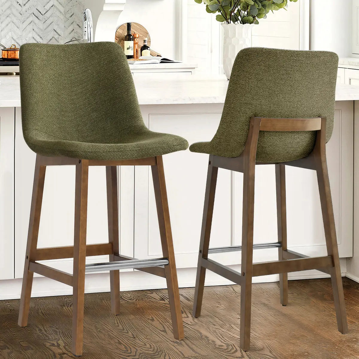 South 28.5"H Bar Stool (Set of 2) The Pop Maison