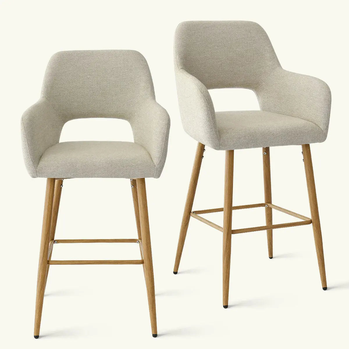 Atlanta Counter Stool With Arms (Set of 2)