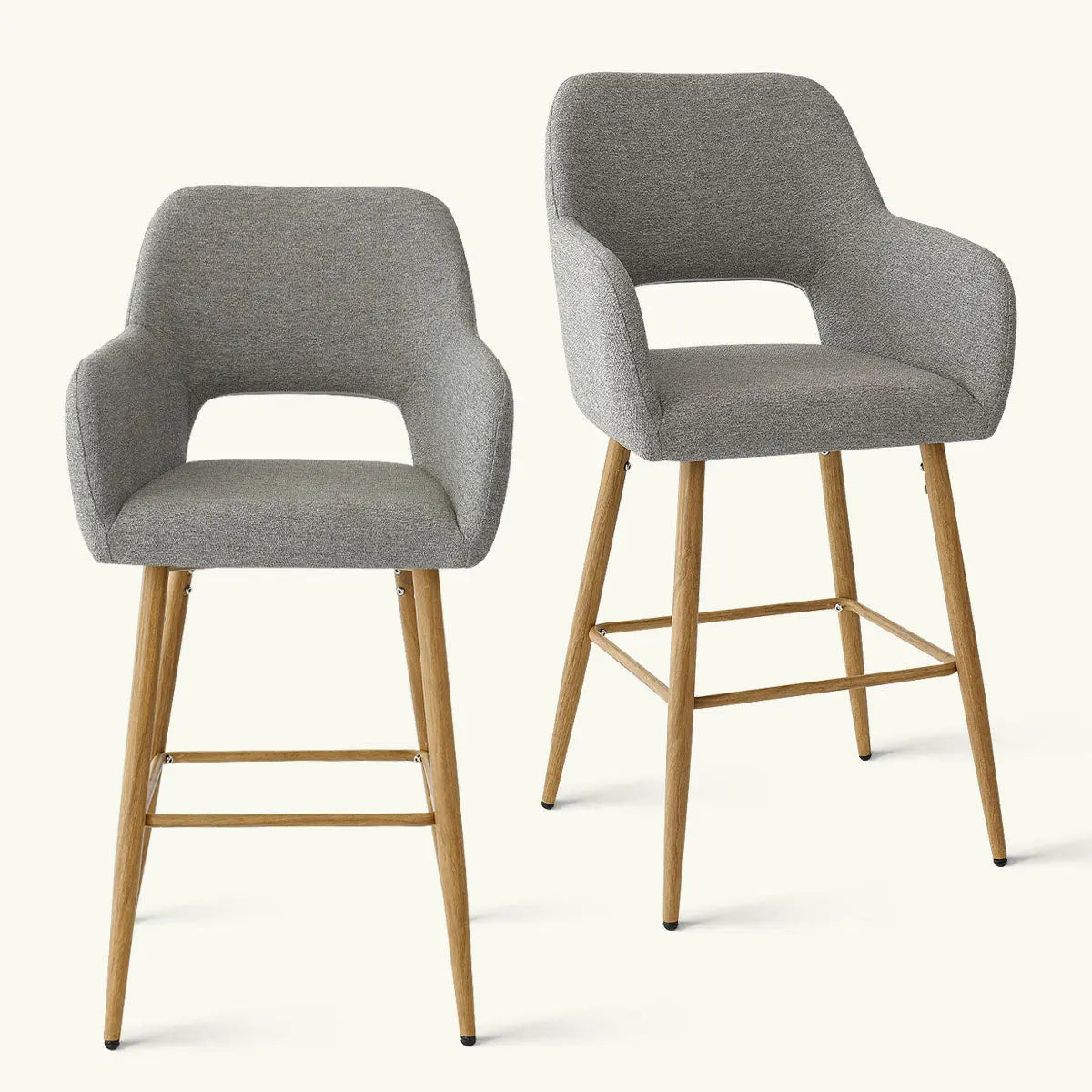 Atlanta Counter Stool With Arms (Set of 2)