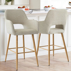 Atlanta Counter Stool With Arms (Set of 2)