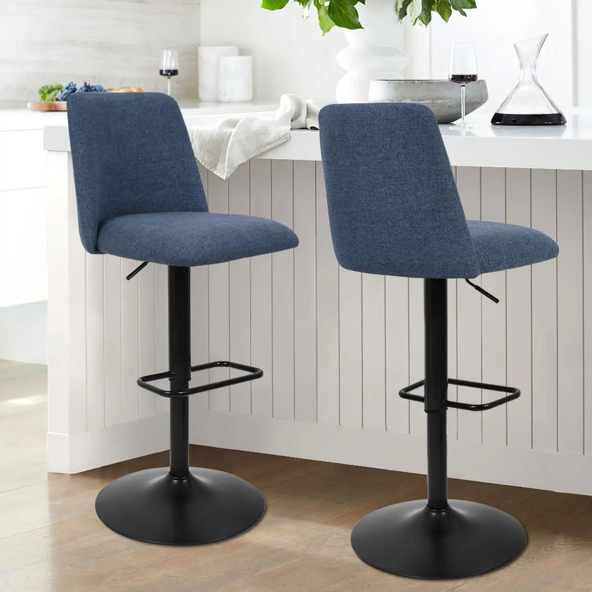 Bruno Swivel Adjustable Stool (Set of 2)