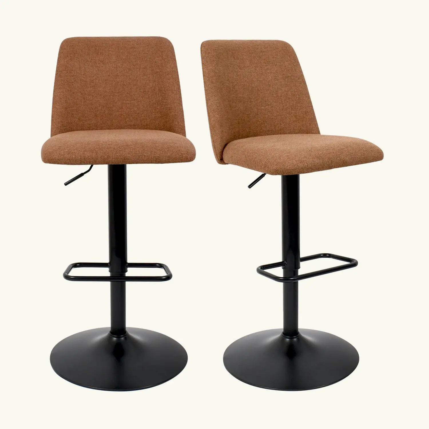 Bruno Swivel Adjustable Stool (Set of 2)