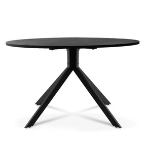 Jones 43" Black Round Dining Table