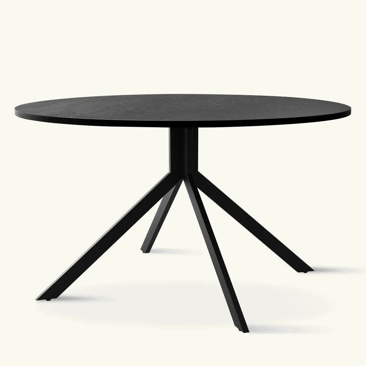 Jones 43" Black Round Dining Table