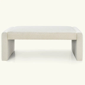 Kaia 47" Sherpa Bedroom Bench - Cozy and Stylish Furniture Addition