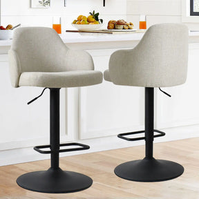 Mars Swivel Adjustable Stool (Set of 2)