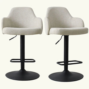 Mars Swivel Adjustable Stool (Set of 2)