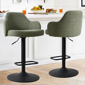 Mars Swivel Adjustable Stool (Set of 2)