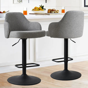 Mars Swivel Adjustable Stool (Set of 2)