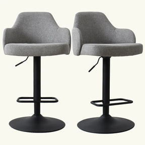 Mars Swivel Adjustable Stool (Set of 2)