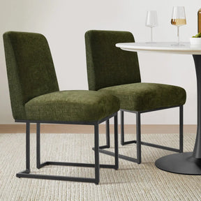 Maison Dining Chair with Black Legs - Set of 2 for Modern Dining Room