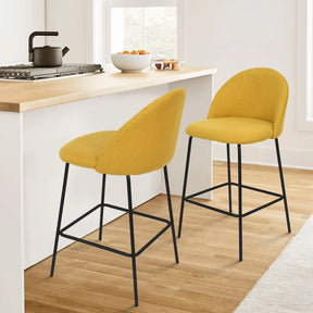 Nano 25“H Modern Counter Stool (Set of 2)